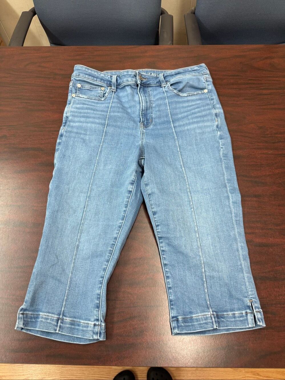 American Eagle Next Level Stretch Capri Jeans Size 14